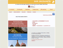 Tablet Screenshot of geo-discovery.com